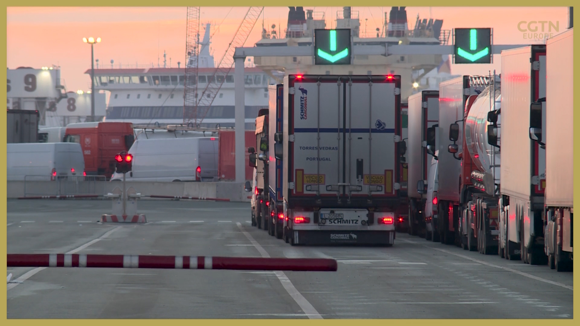 #BREXIT: Mass 100km lorry queues feared at Channel ports if firms fail to plan