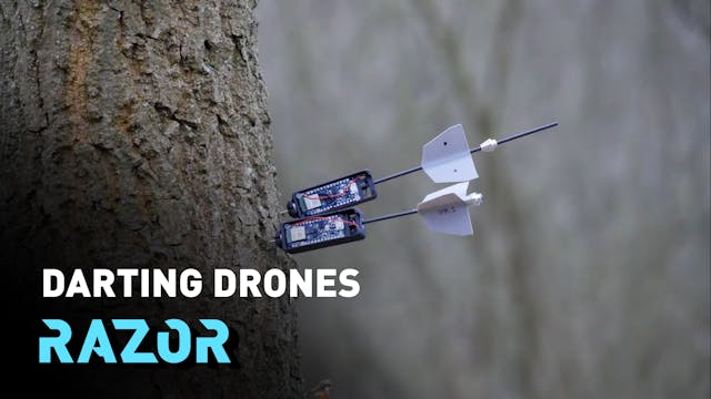 Darting drones #RAZOR 
