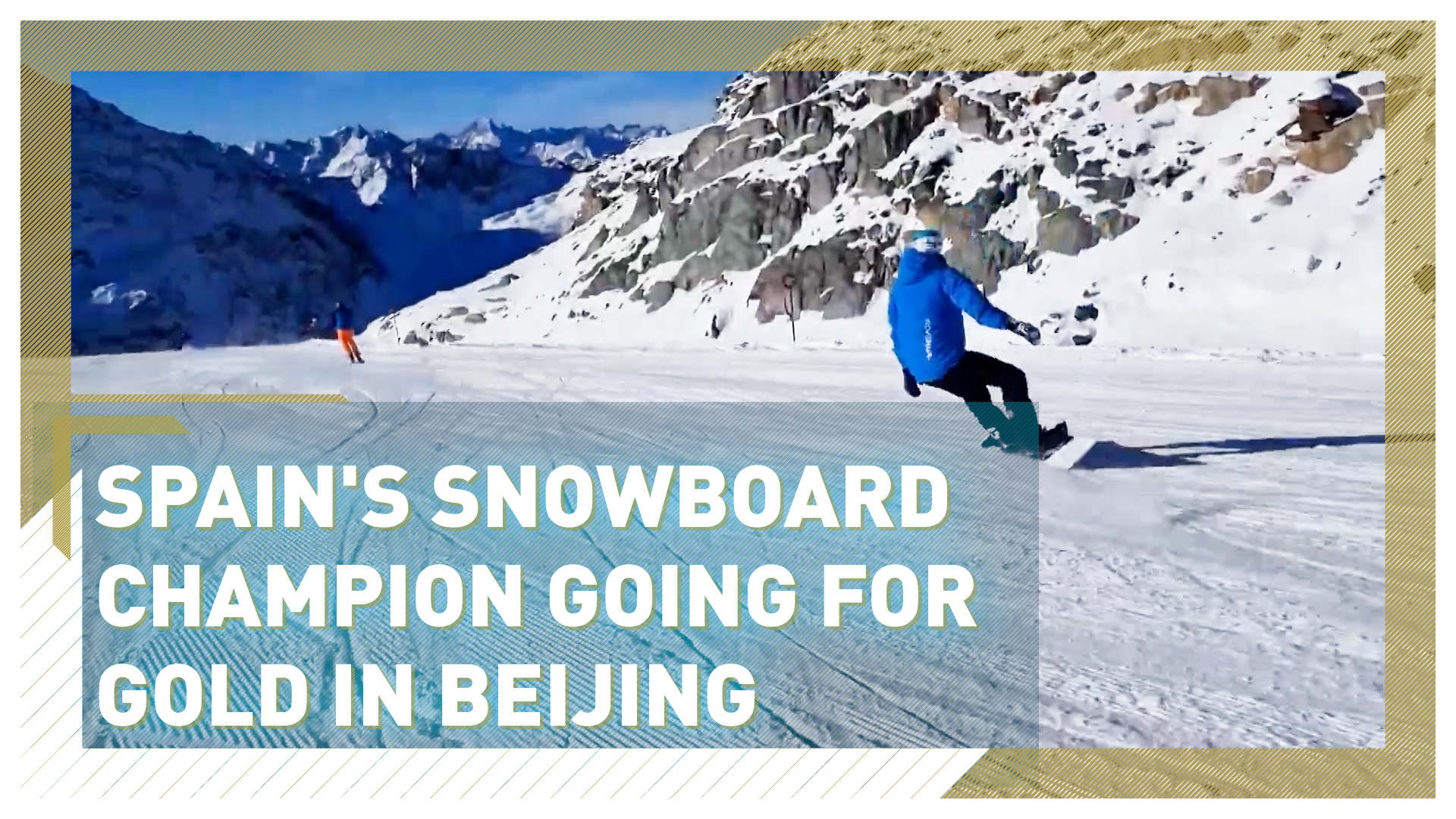 Spain's snowboard world champion looking to add Olympic title in Beijing