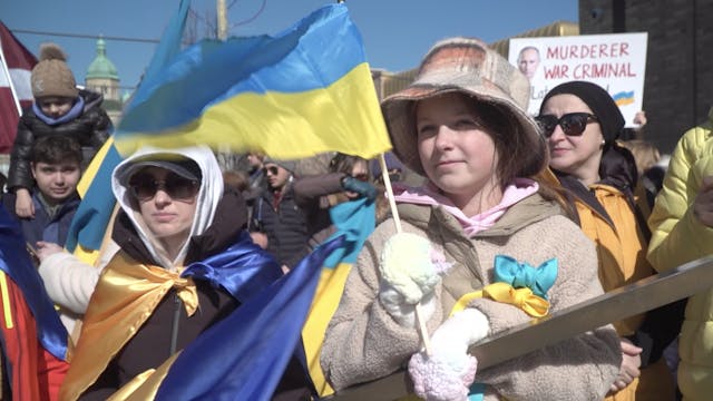 Chicago protests supporting Ukraine