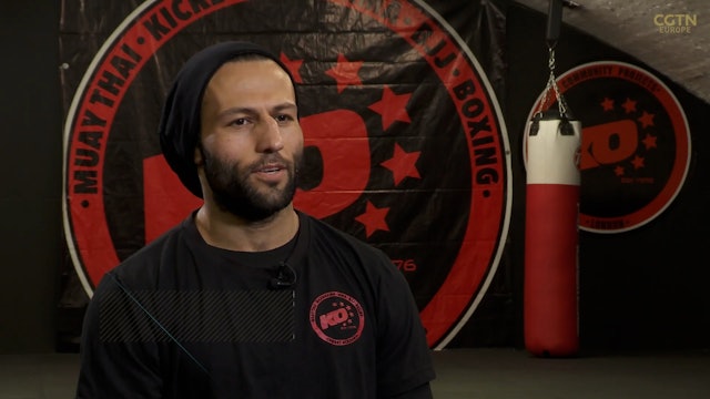 Fighting for a life in Europe: Iranian refugee becomes MMA star
