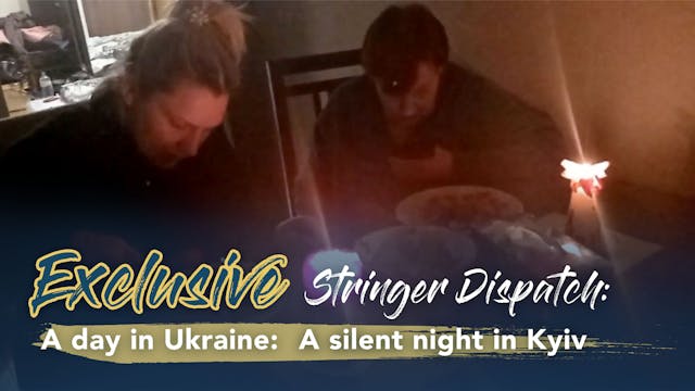 A silent night in Kyiv