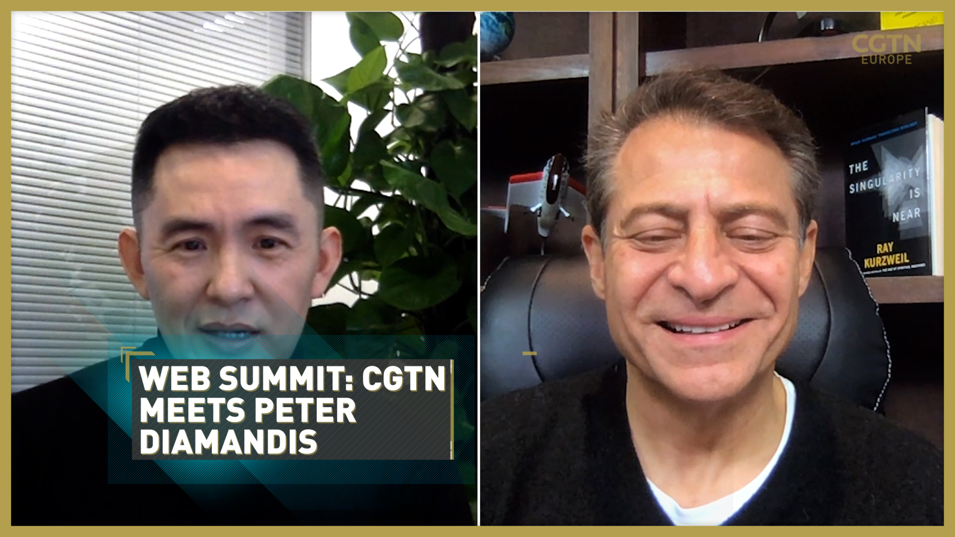 WEB SUMMIT 2020: CGTN meets Peter Diamandis
