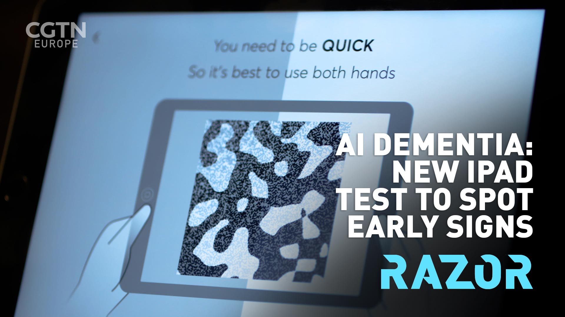 #RAZOR - AI DEMENTIA: New iPad test to spot early signs 
