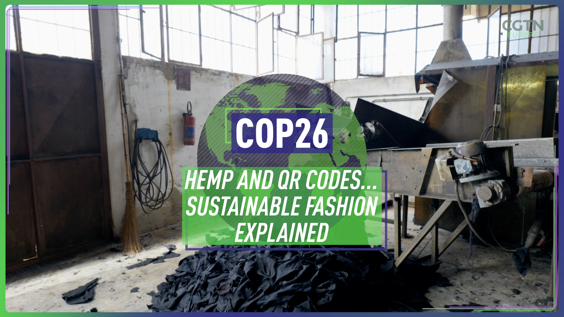 Hemp, algae and QR codes... is this the future of sustainable fashion? #COP26