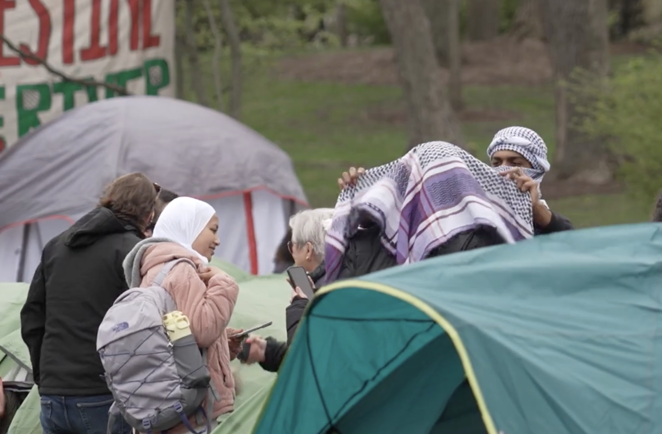 Chicago students join pro-Palestinian protests