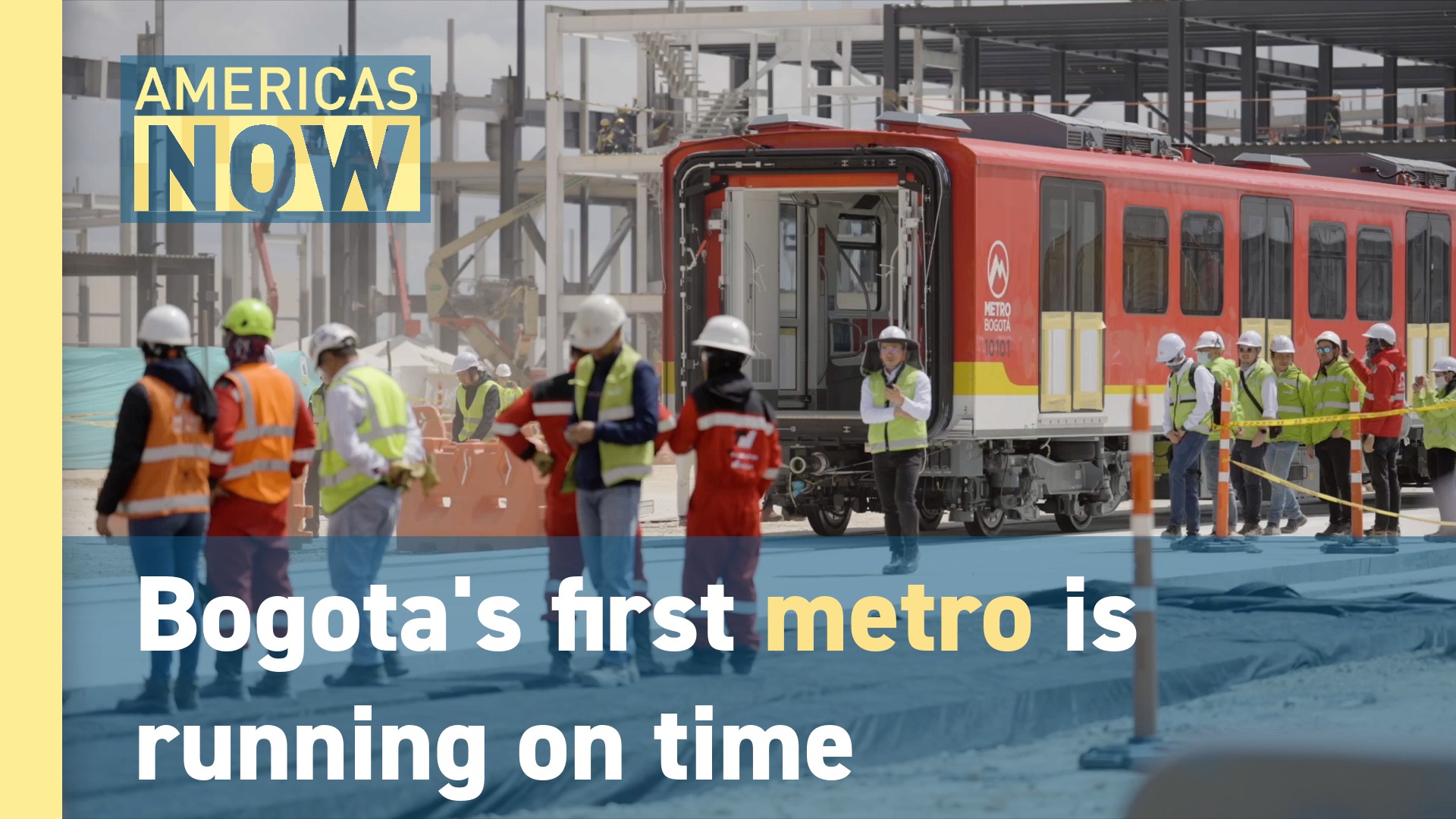 This Week on Americas Now: Bogotá’s long-awaited Metro: How China is helping