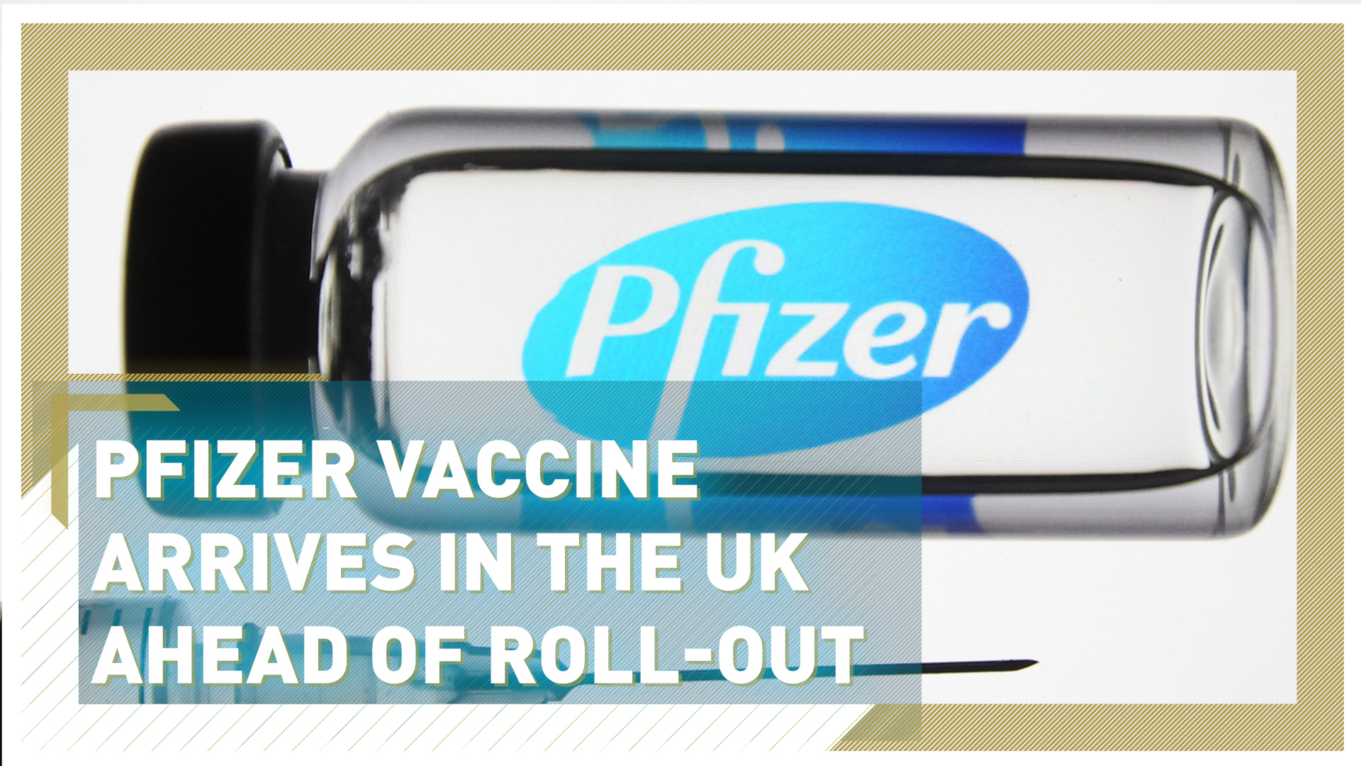 Pfizer vaccine arrives in the UK ahead of roll-out