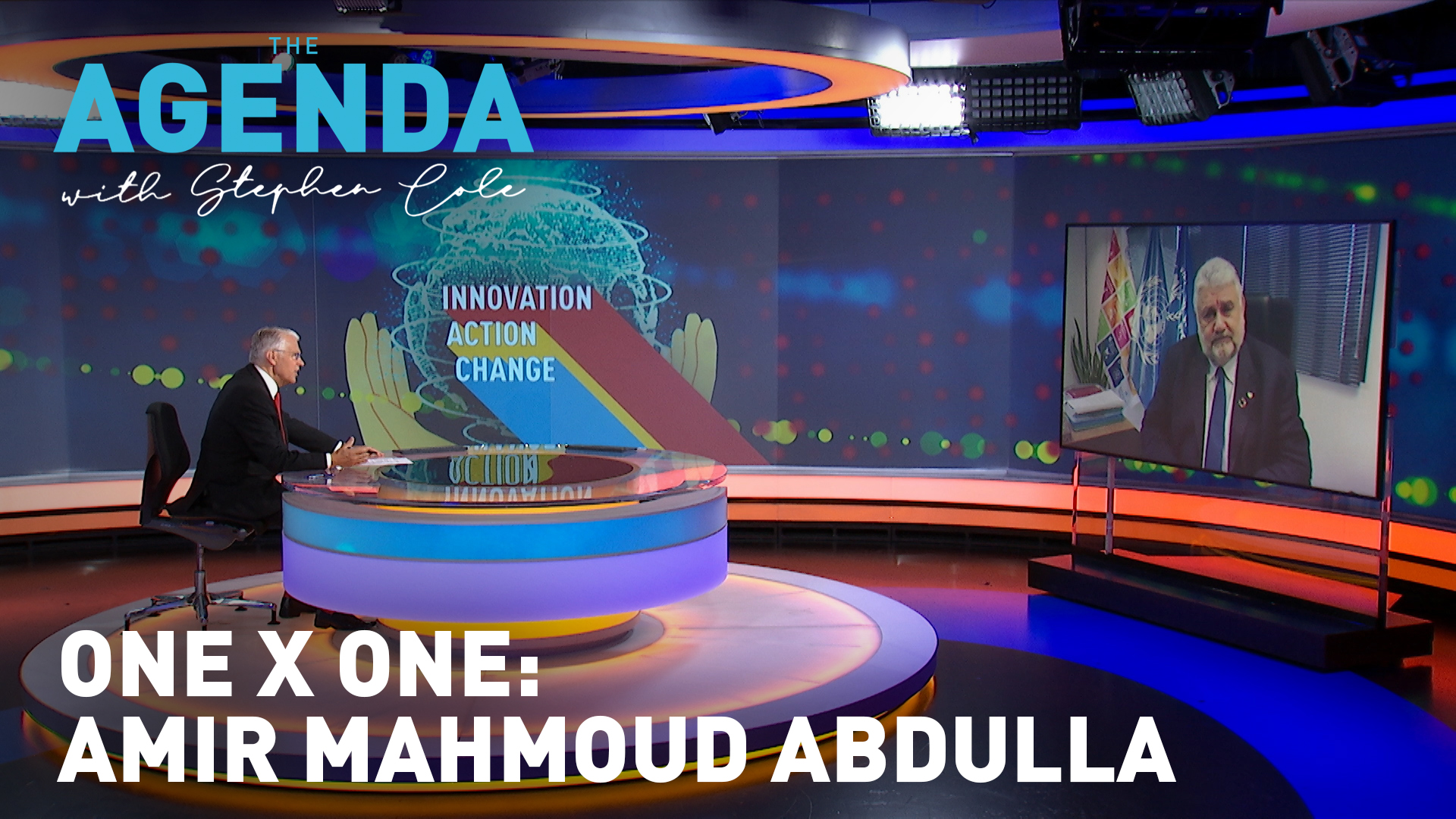 One X One: Amir Mahmoud Abdulla - The Agenda with Stephen Cole