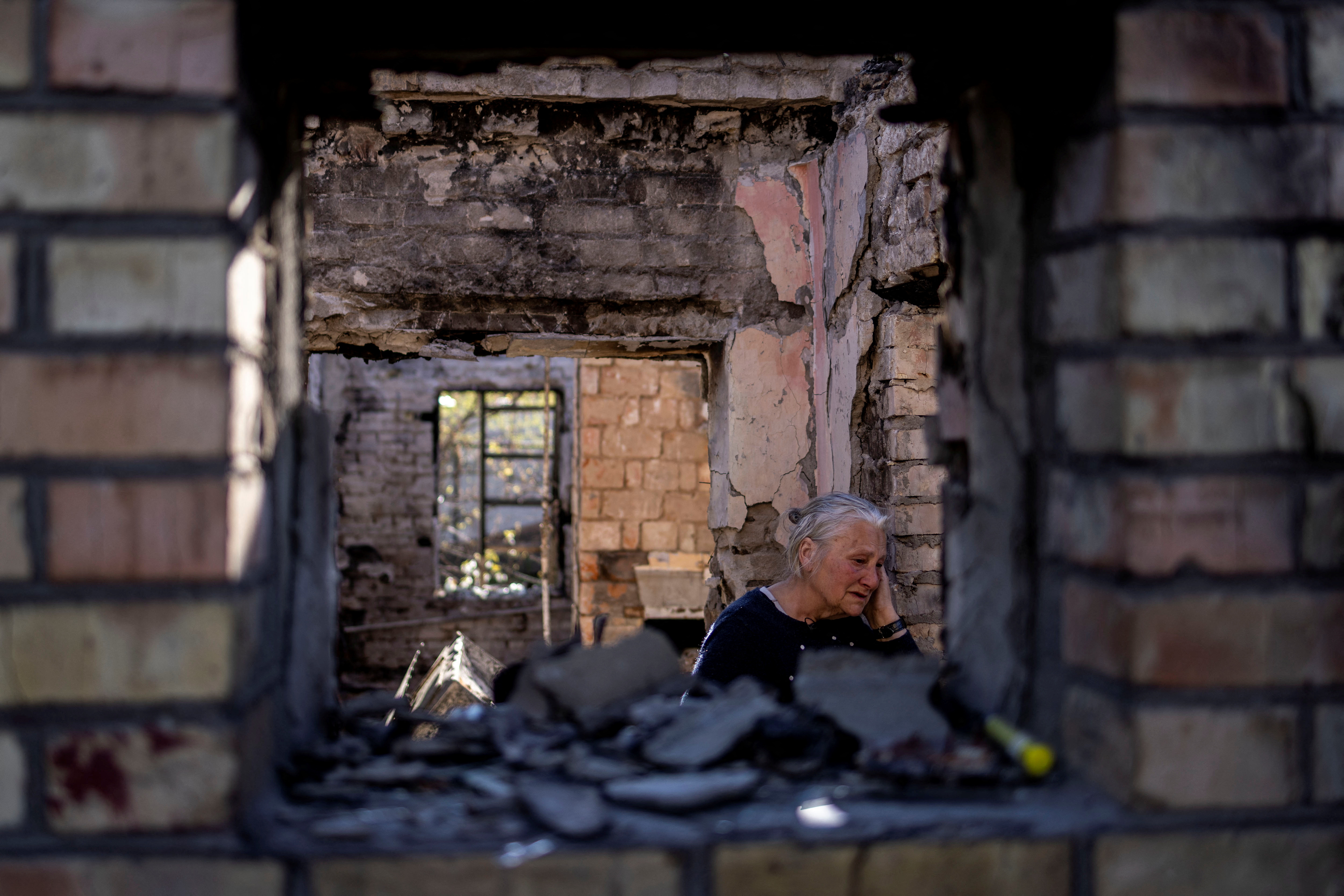 "My home is now a rubble"