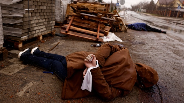 Russia denies Bucha 'massacre'