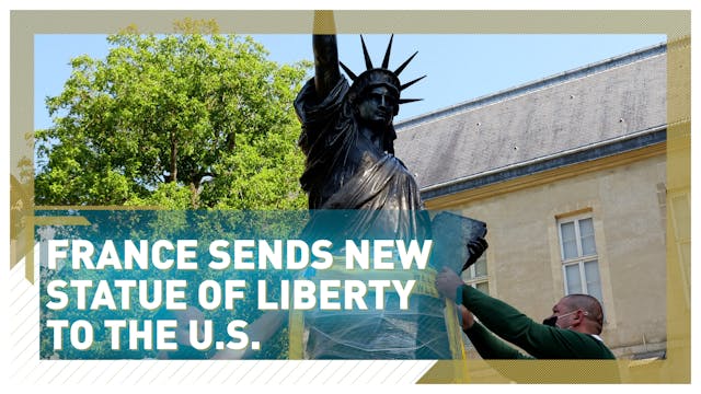 France sends a new Statue of Liberty ...