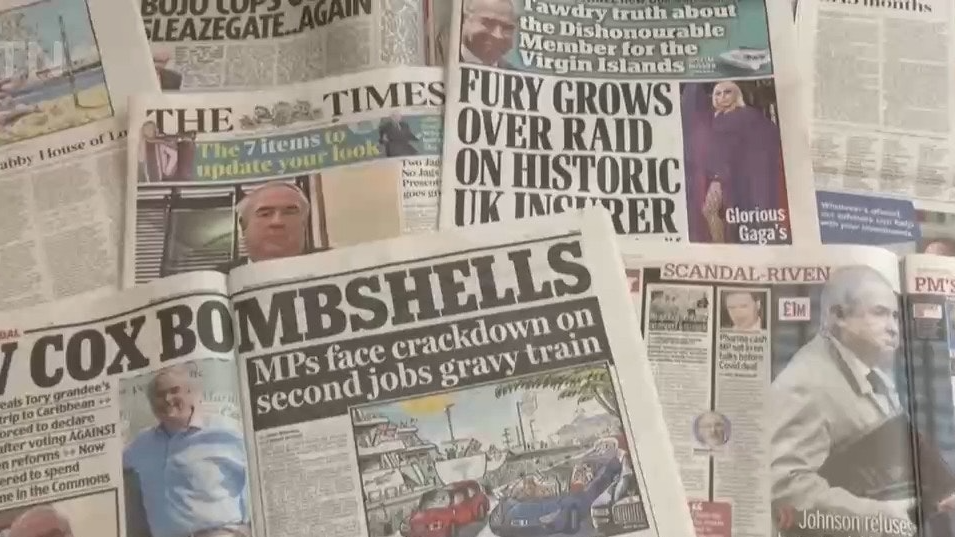 Allegations mount as UK Prime Minister Boris Johnson fights corruption crisis