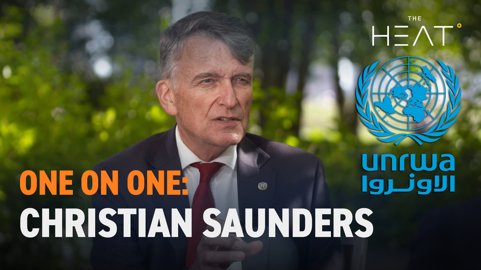 The Heat: One on one with Christian Saunders | UNRWA