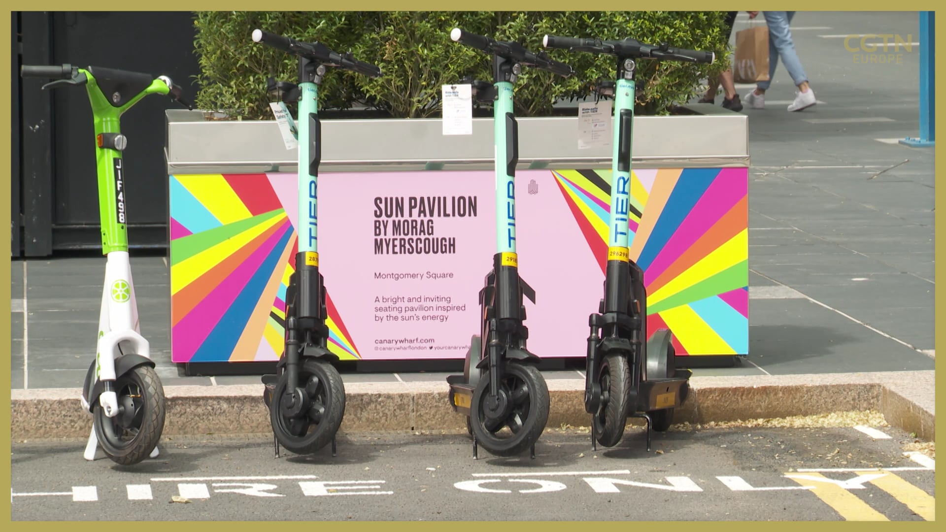 London e-scooter hiring trial rolls out