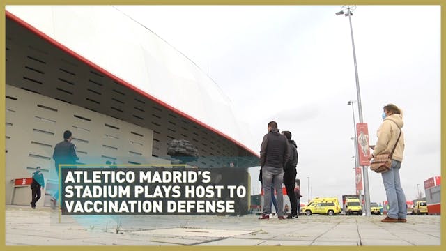 Atletico Madrid's football stadium tu...