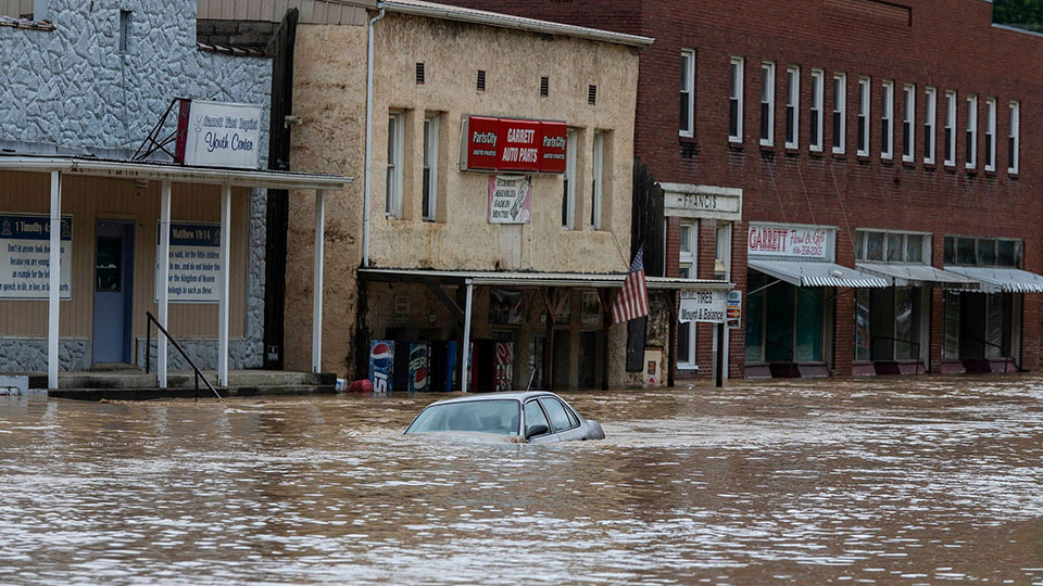 Deadly flooding in eastern Kentucky