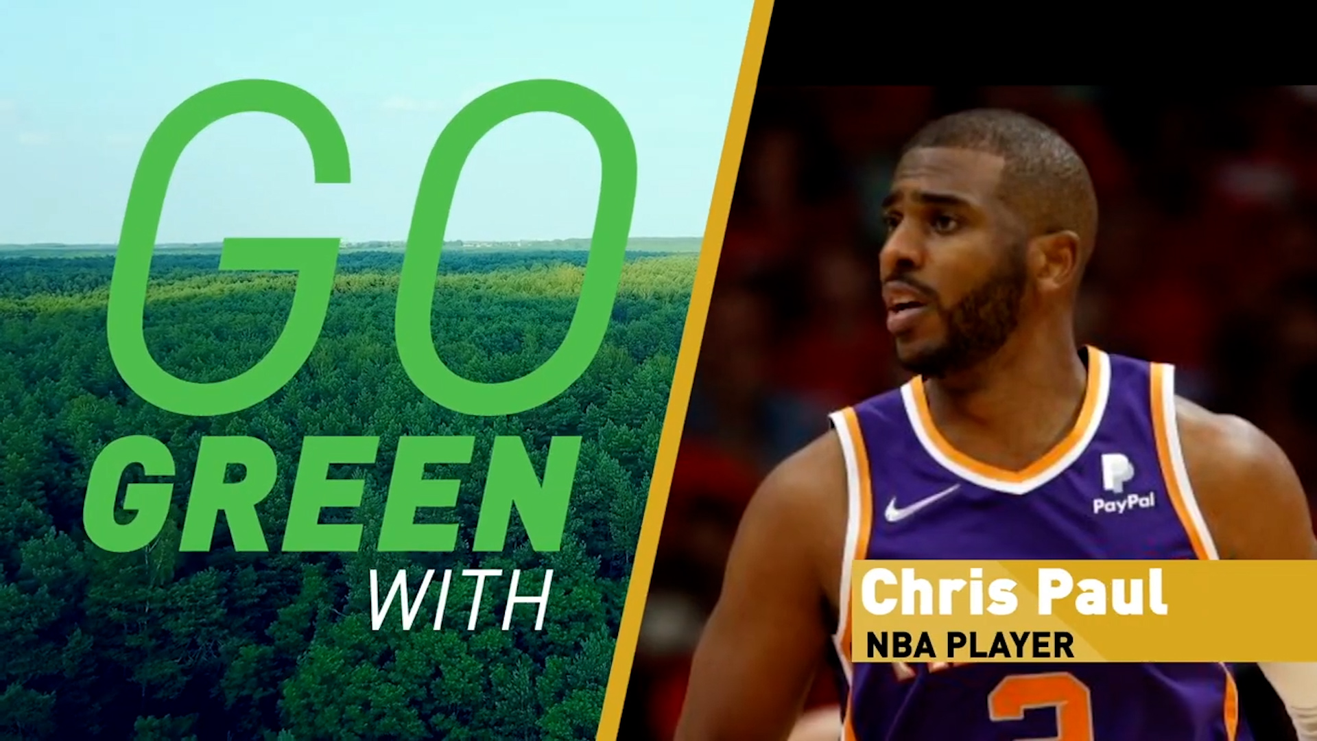 Chris Paul on eating vegan food