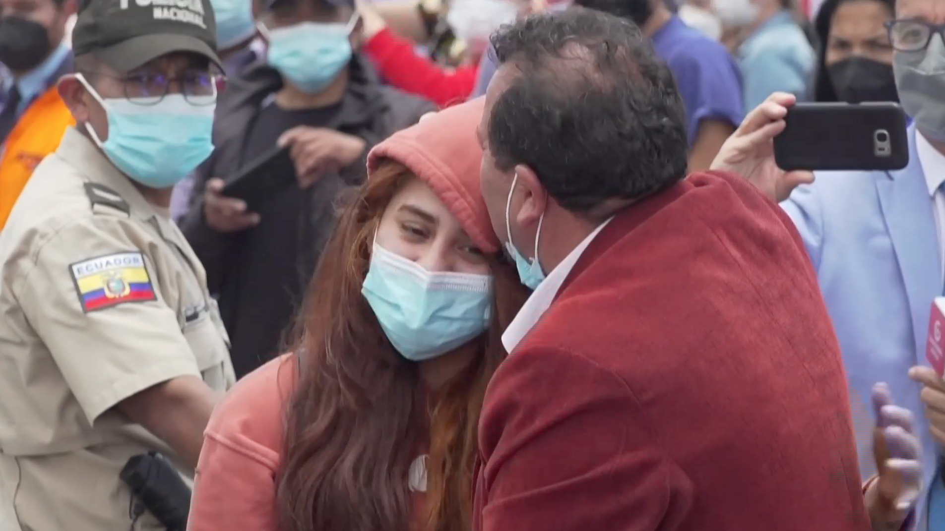 Colombian students in Russia