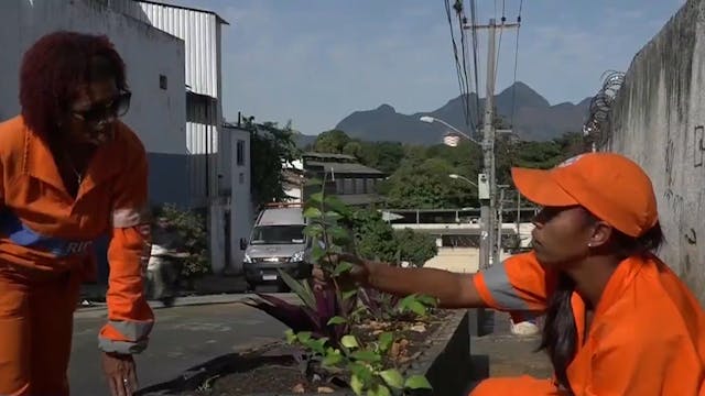 Woman in Brazil sees treasure in trash