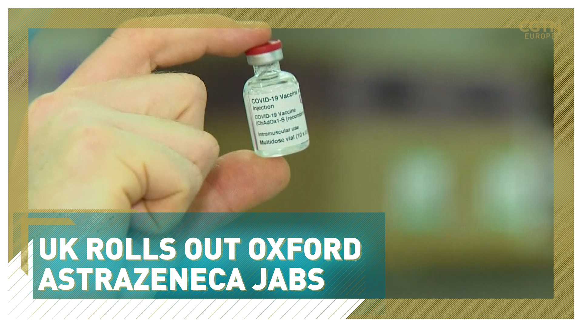 UK rolls out Oxford AstraZeneca jabs
