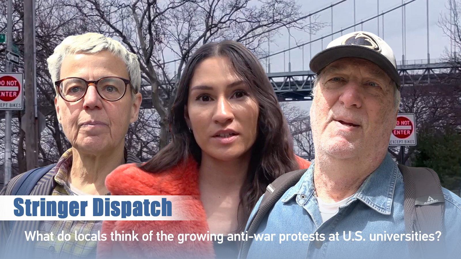 What locals think about the anti-war protests