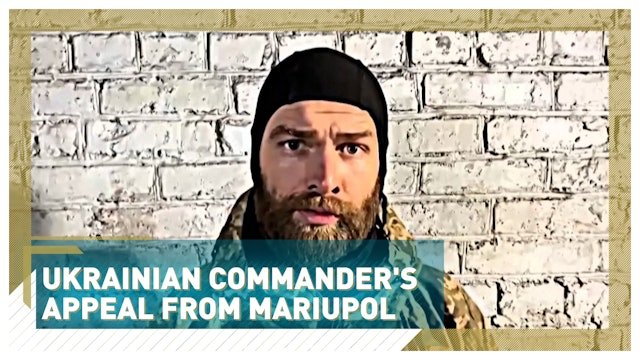 A Ukrainian commander's appeal