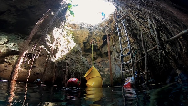 The Monumental Task of Cleaning Mexican Cenotes