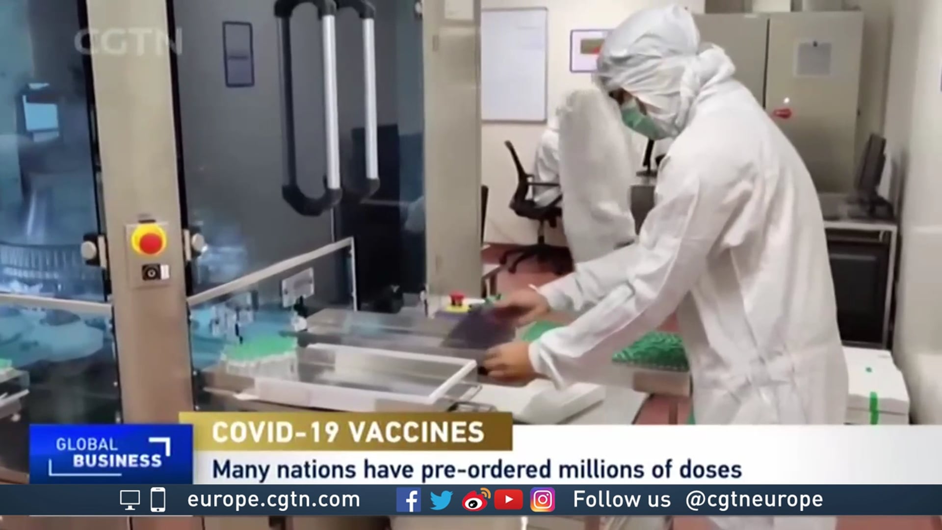 Early fears over wealthier countries hoarding COVID-19 vaccine doses