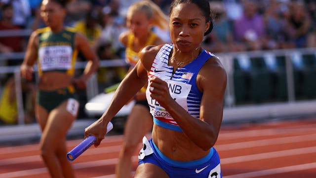 Allyson Felix on being called out of ...