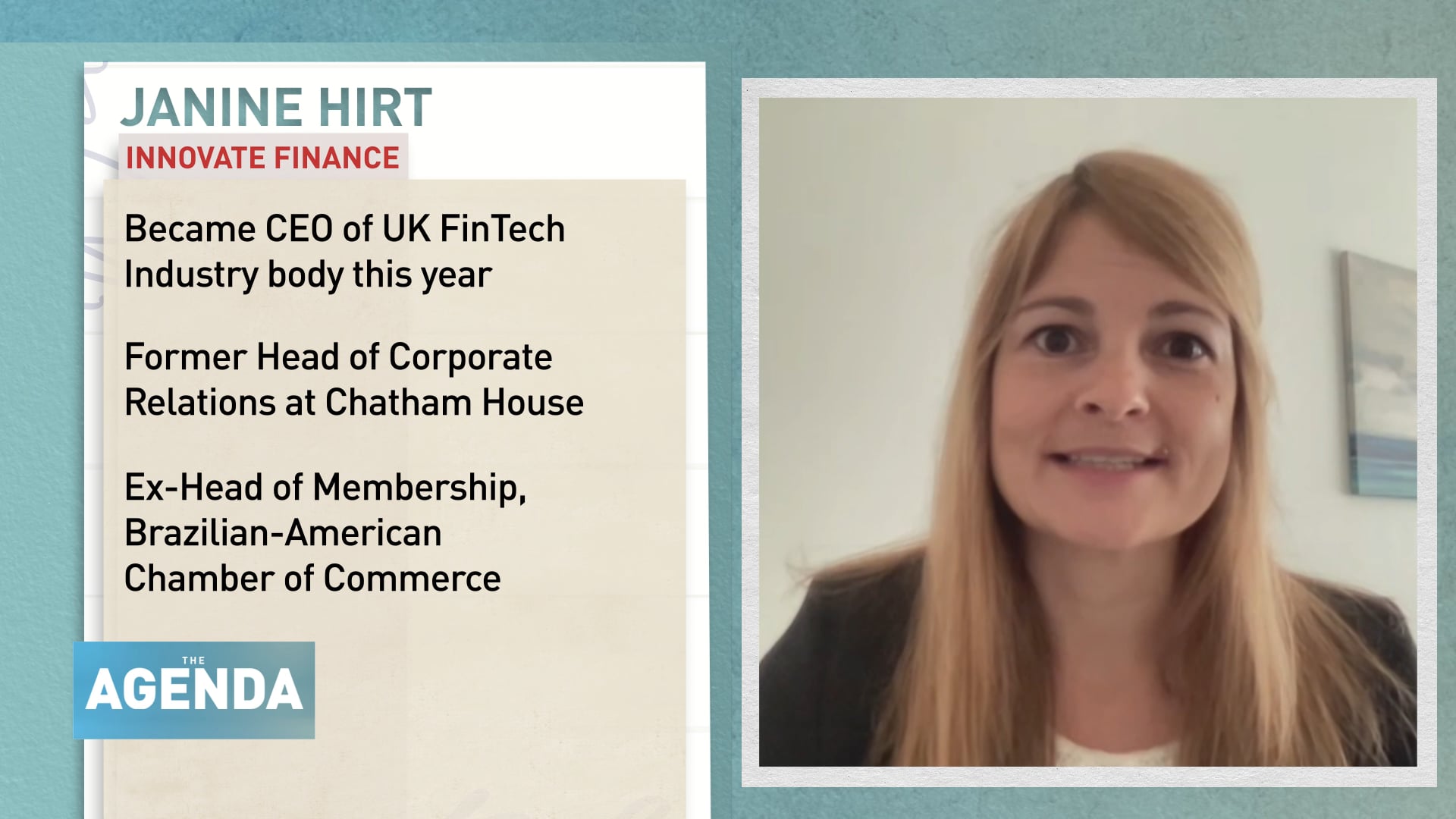 Transforming financial services: The Agenda with Stephen Cole  