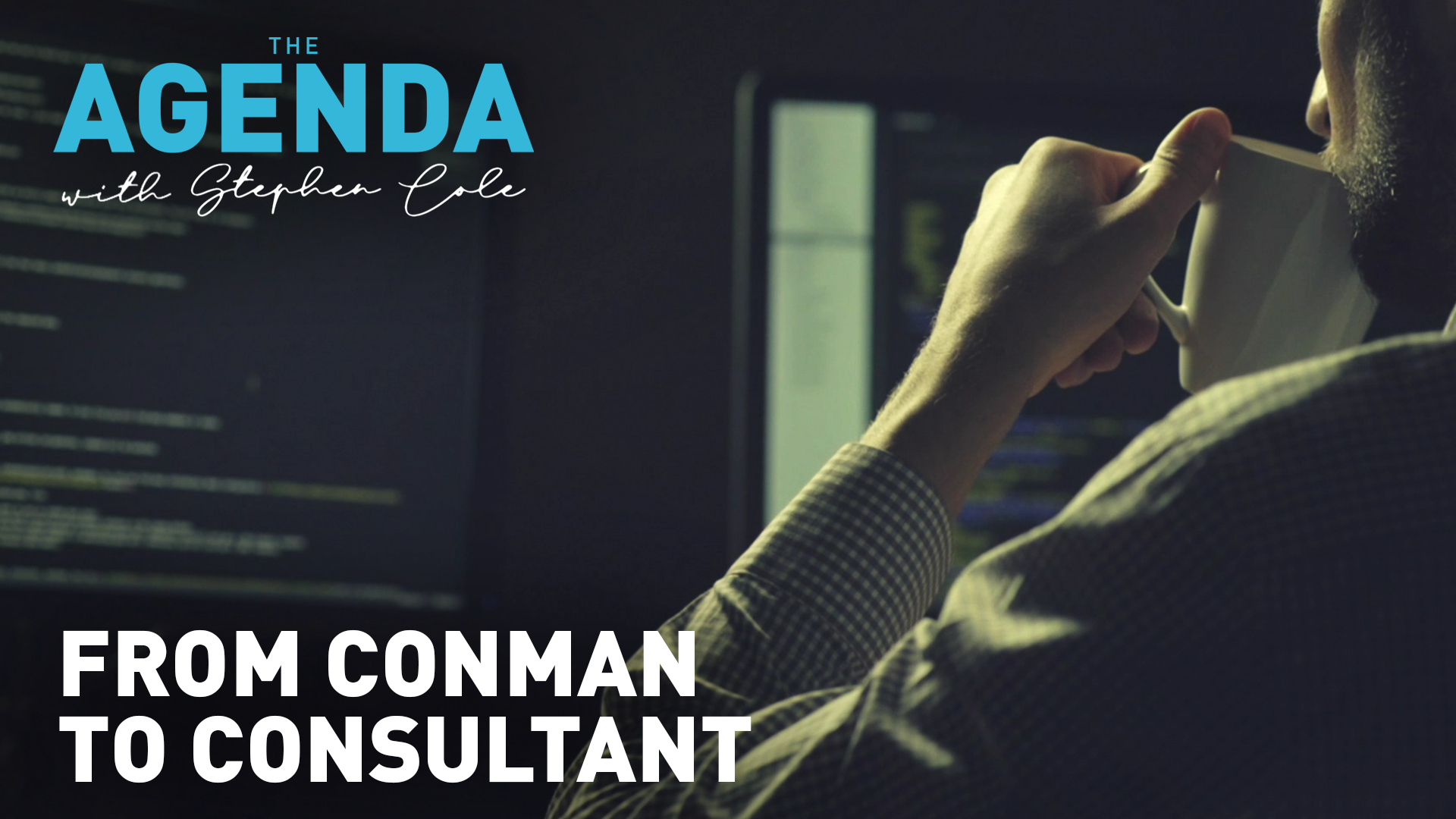 Meet the former criminal now helping to fight fraud, Tony Sales - The Agenda 