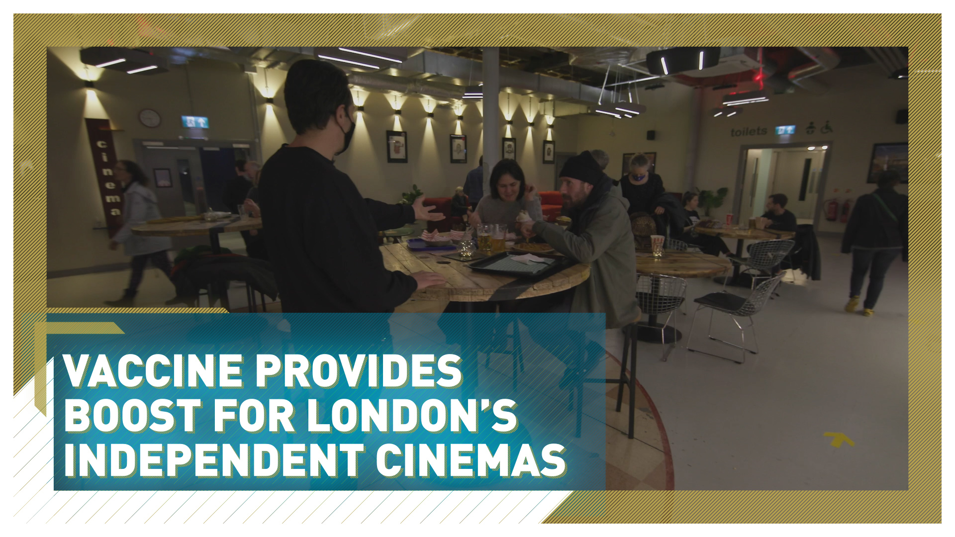 Vaccine provides boost for London's independent cinemas 