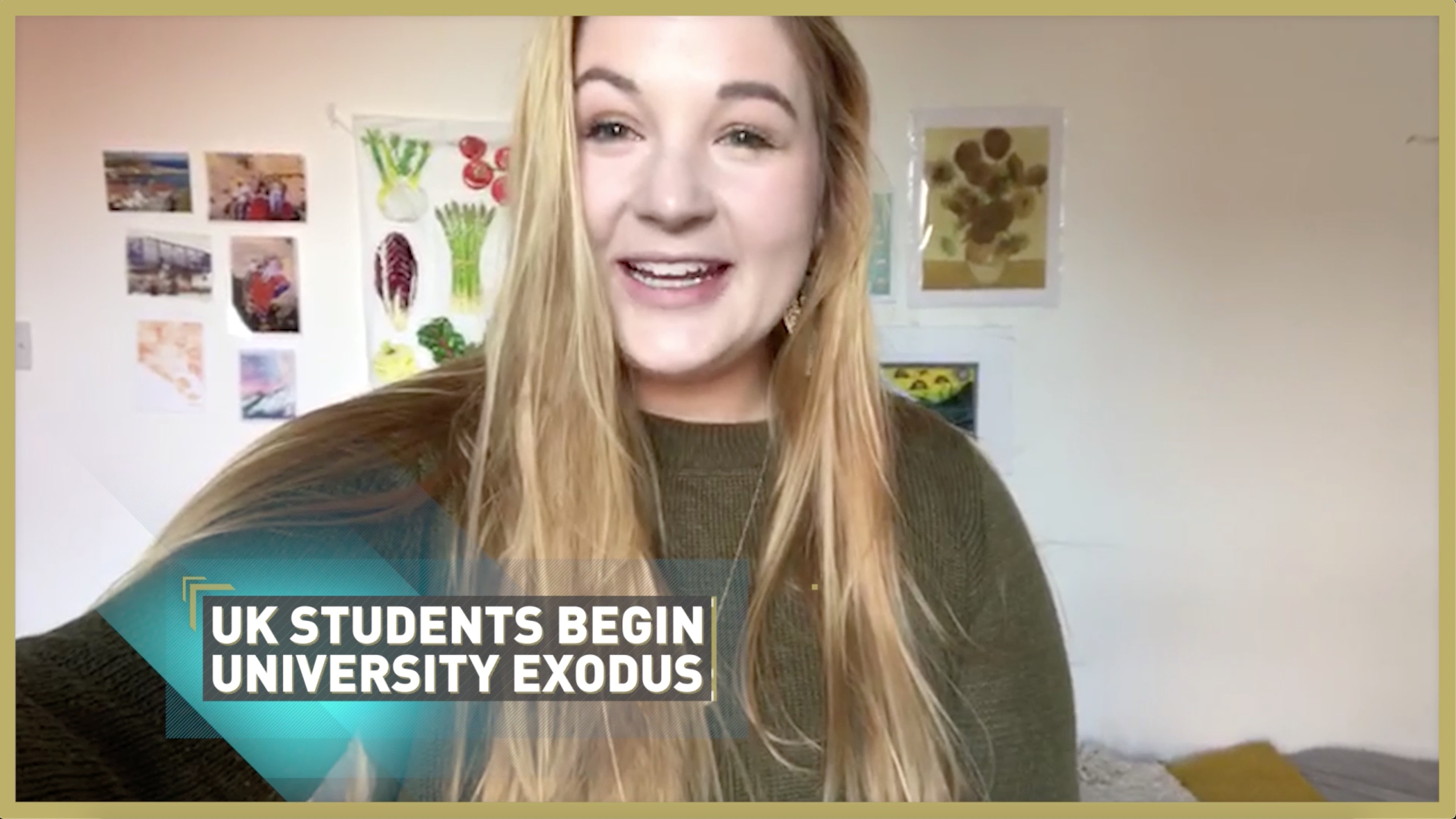 UK university students begin staggered exodus for winter holidays