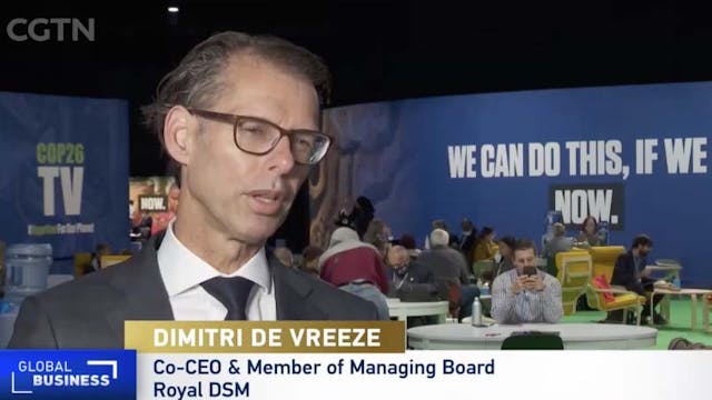 Dimitri de Vreeze Co-CEO of Royal DSM...
