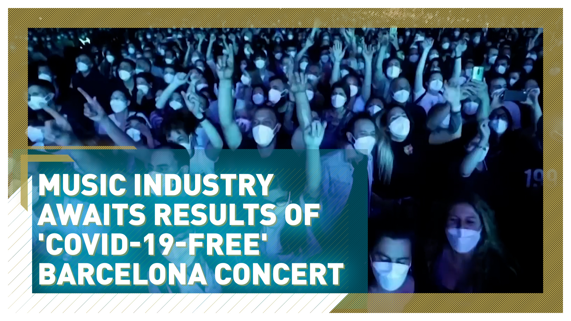 Spain's COVID-19 free concert