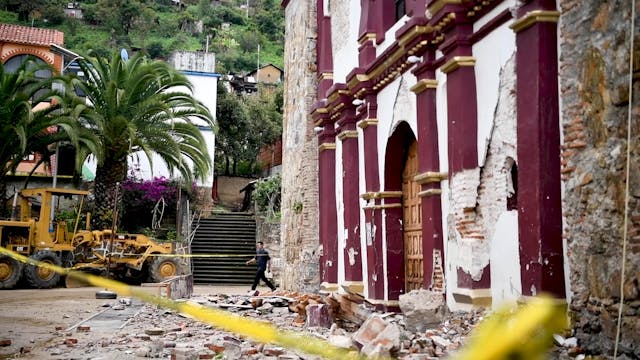 Oaxaca Mexico Crippled by Earthquakes...