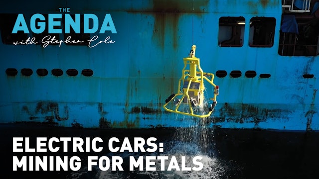 Meet the man mining the ocean for electric car battery metals #TheAgenda