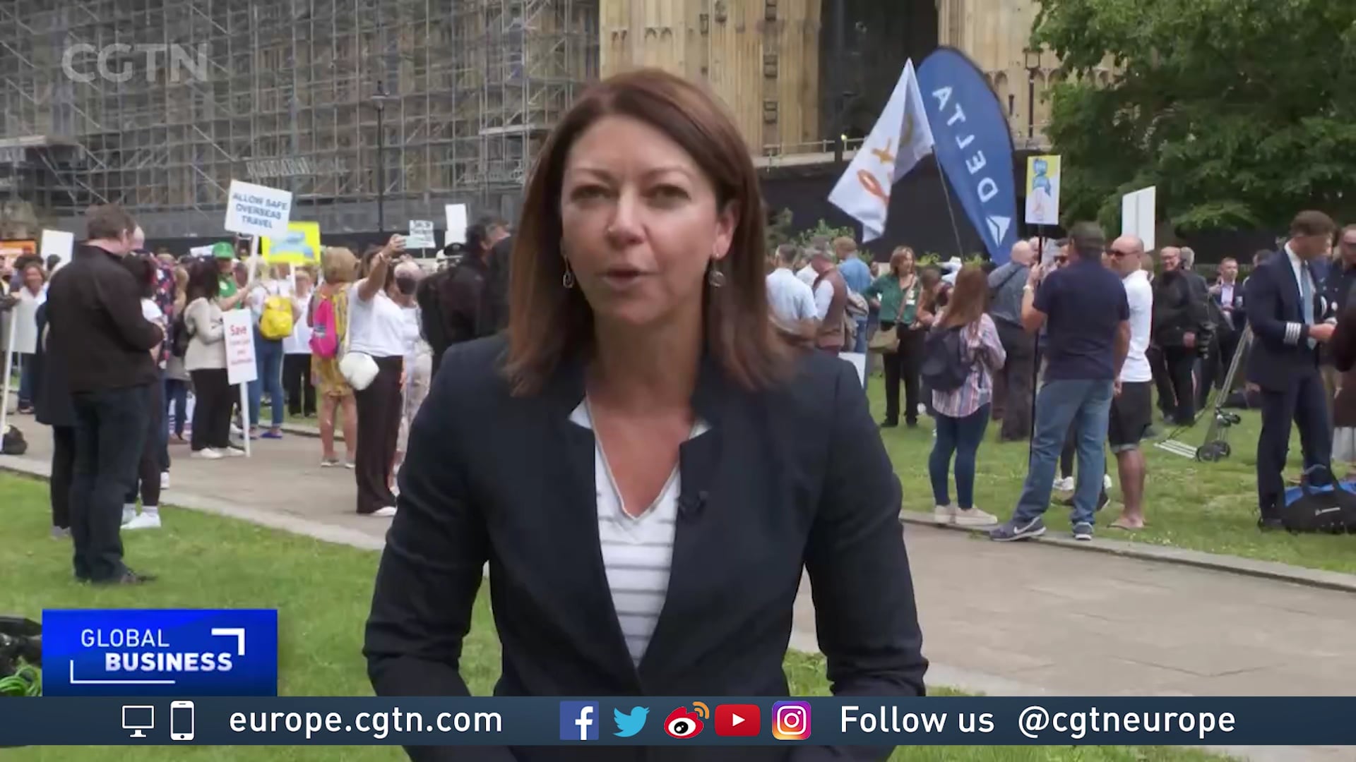 'Flattened' UK travel industry protests over government restrictions