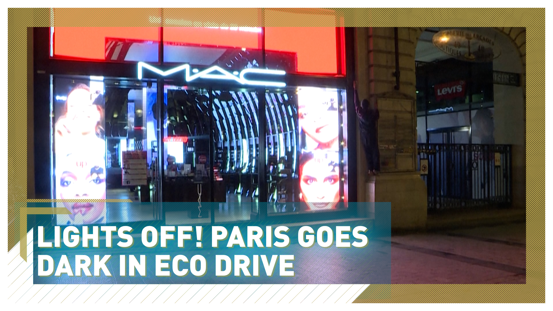 Lights off! Paris goes dark in eco drive 