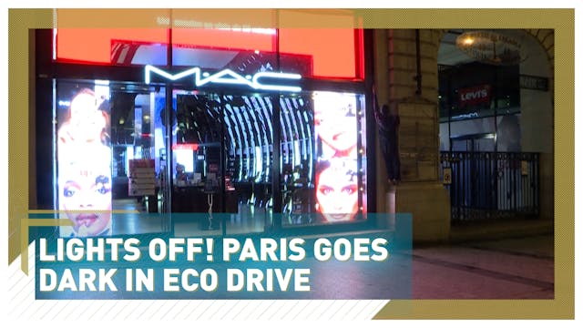 Lights off! Paris goes dark in eco dr...