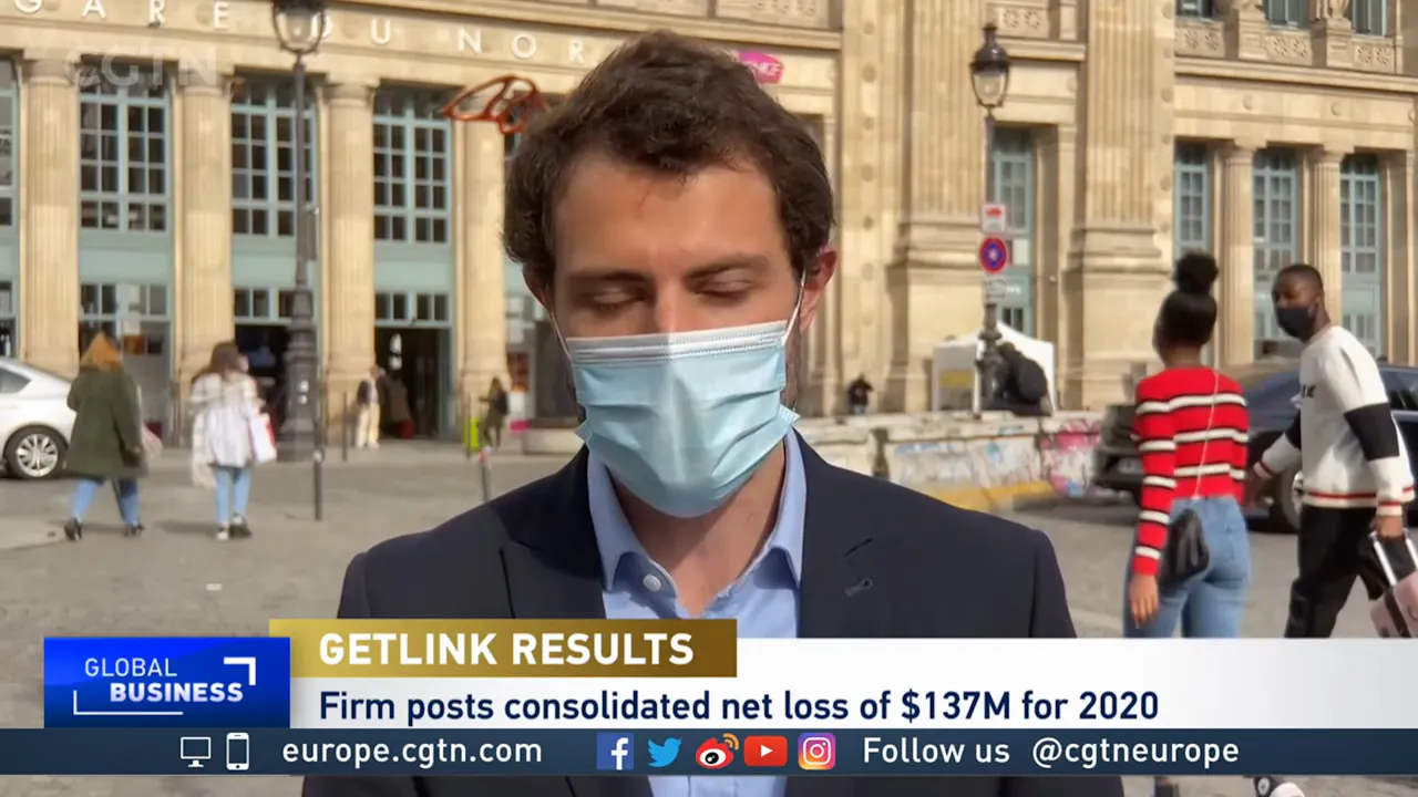 Channel Tunnel profits plunge as impact of pandemic and Brexit hits - CGTN  Europe - Watch CGTN Now