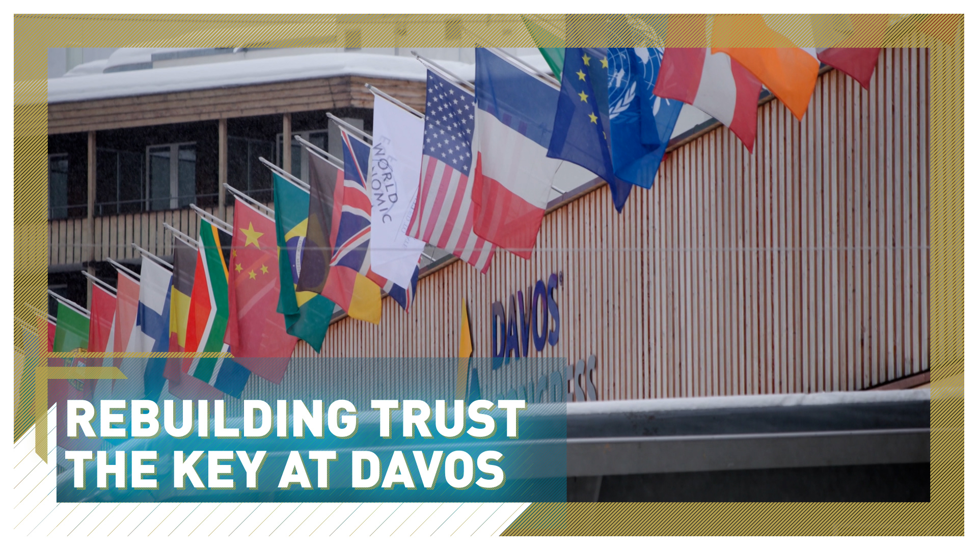 Rebuilding trust the key at Davos 