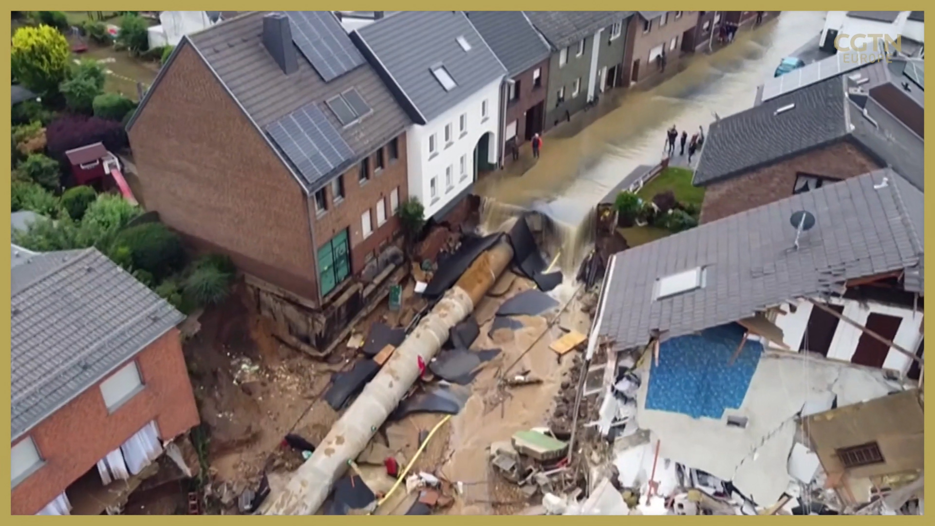 Environmentalists attribute floods that devastated Germany to climate change