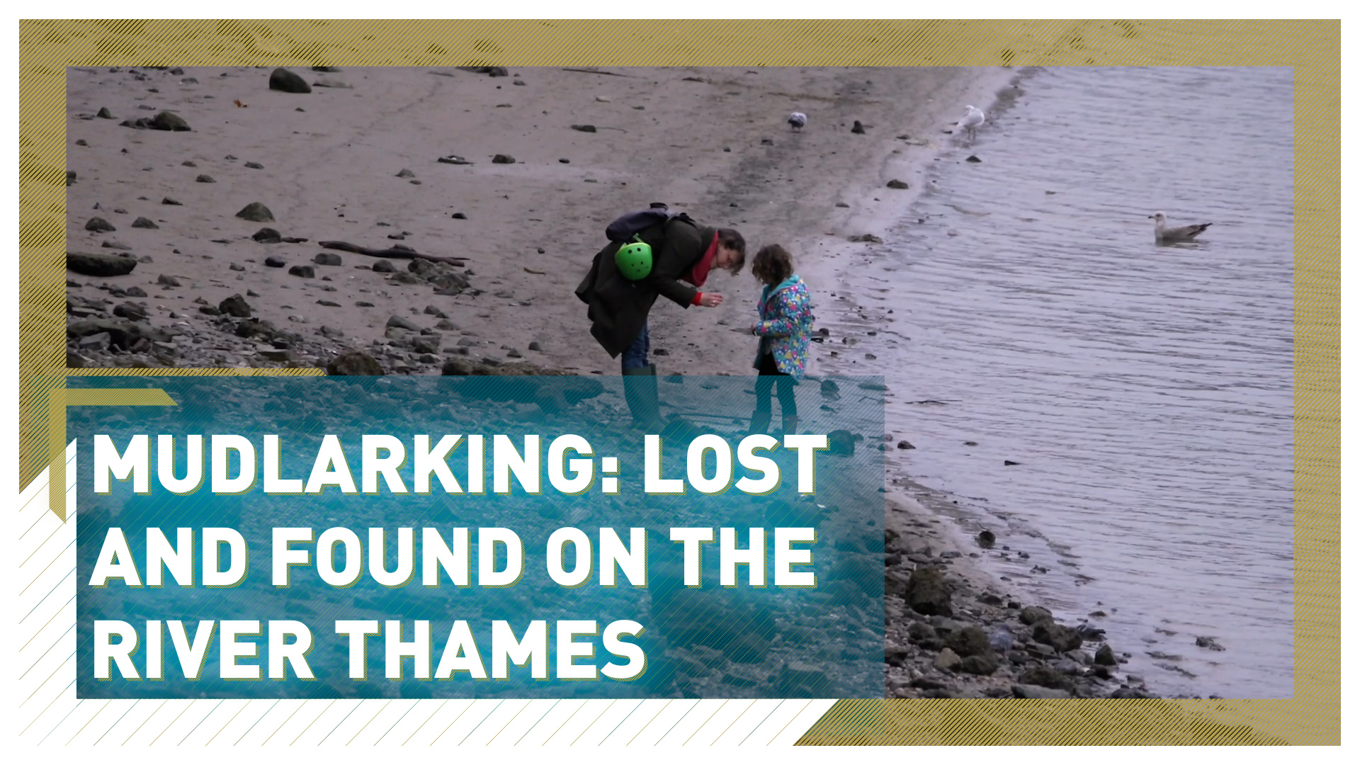 'Mudlarks' scour Thames river bed for hidden treasures from London's past