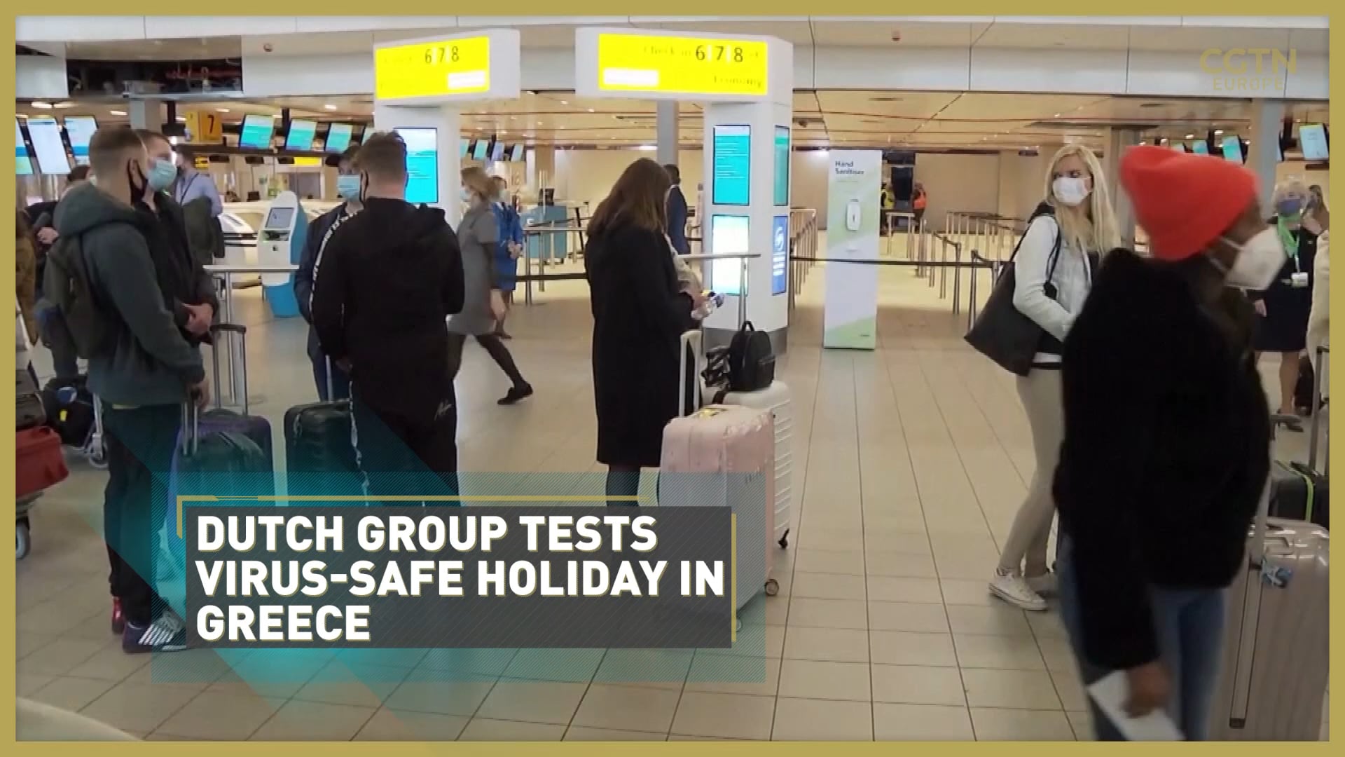 Dutch tourists trial COVID-19 holiday to Rhodes