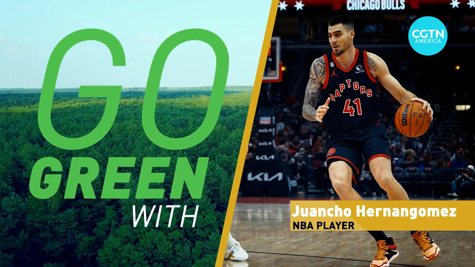 Juancho Hernangomez speaks sustainability