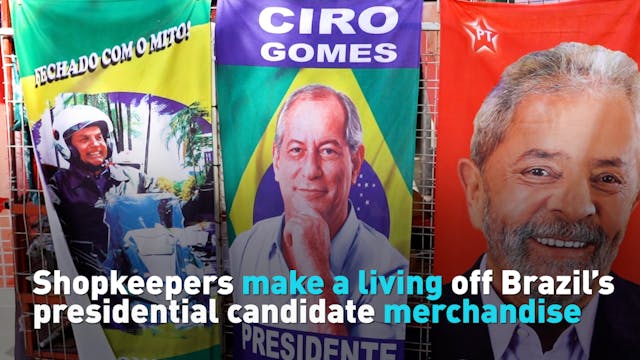 Presidential candidate merchandise in...