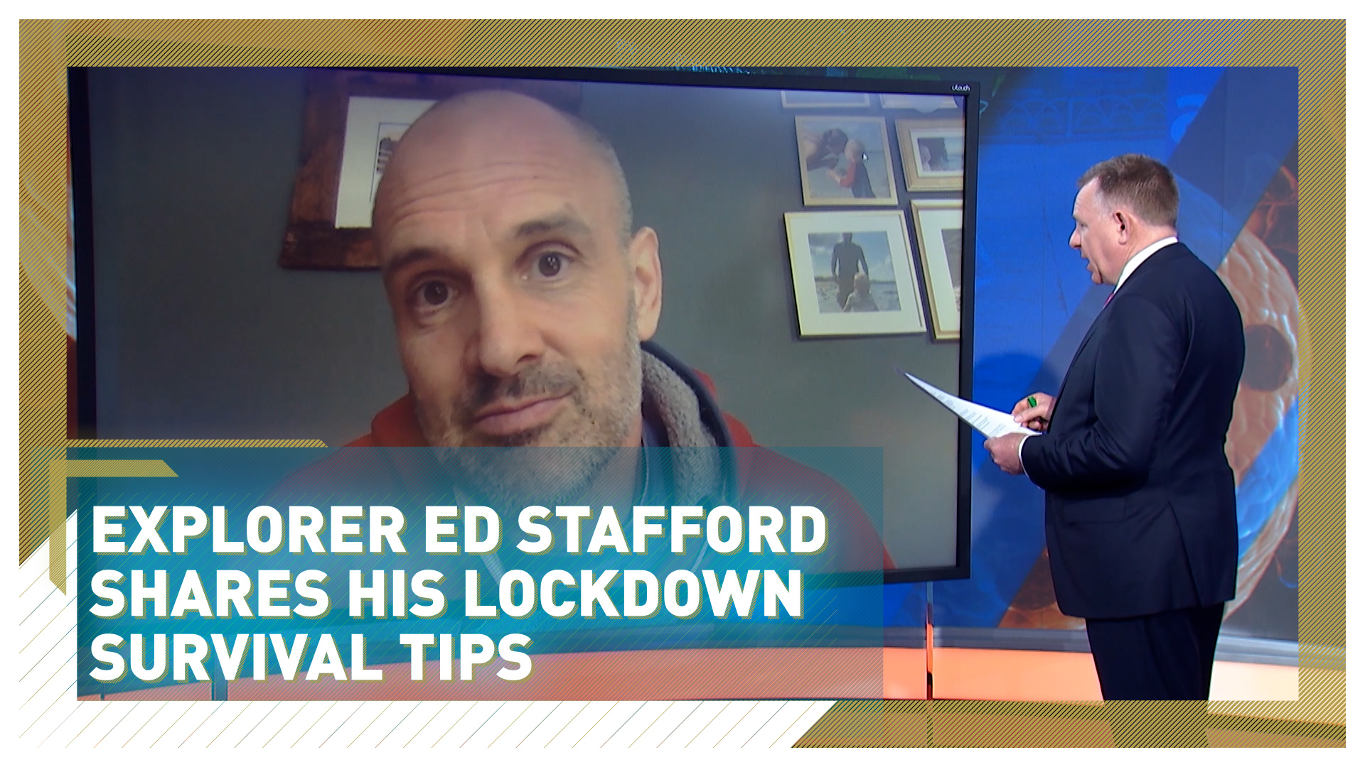 Adventurer Ed Stafford shares his ultimate lockdown survival tips