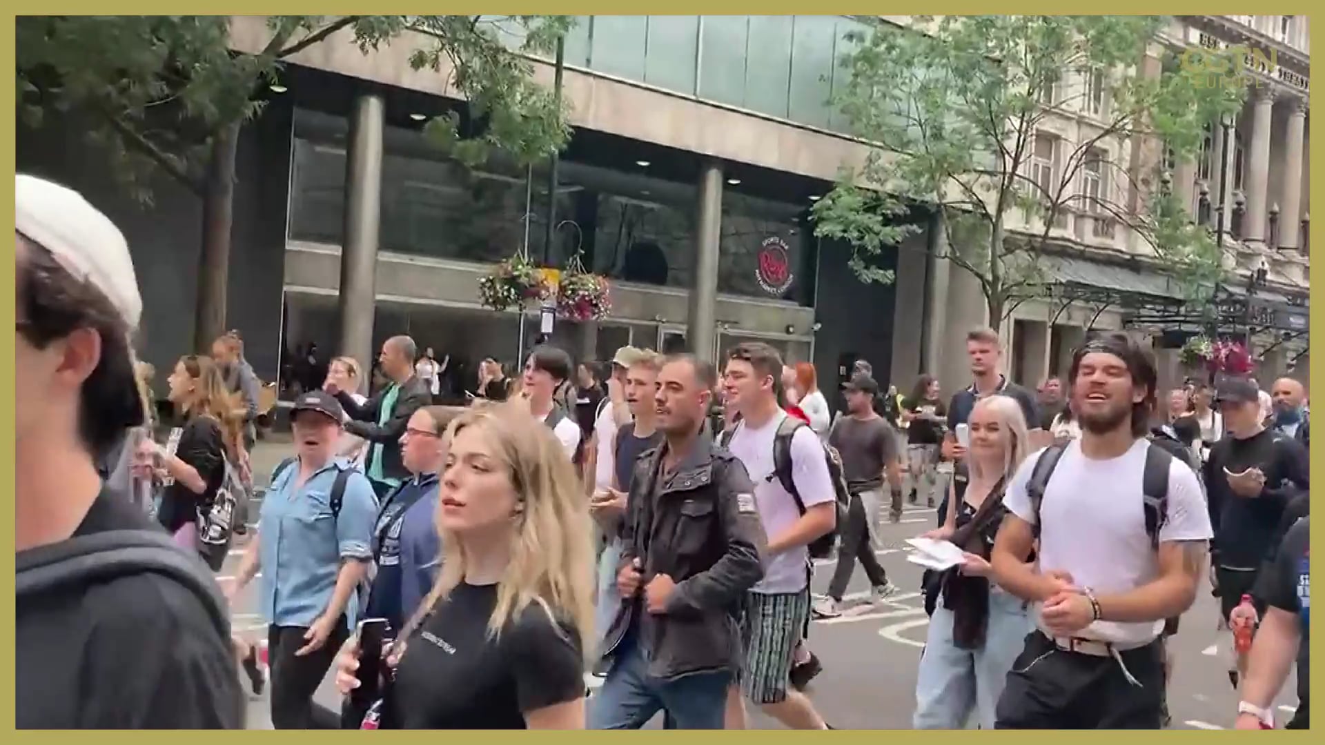 Demonstrations across Europe as governments push vaccine programs